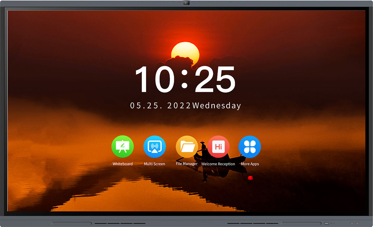 Panel sentuh interaktif serbaguna  pengubah permainan dalam pengalaman  pengguna dan produktivitas